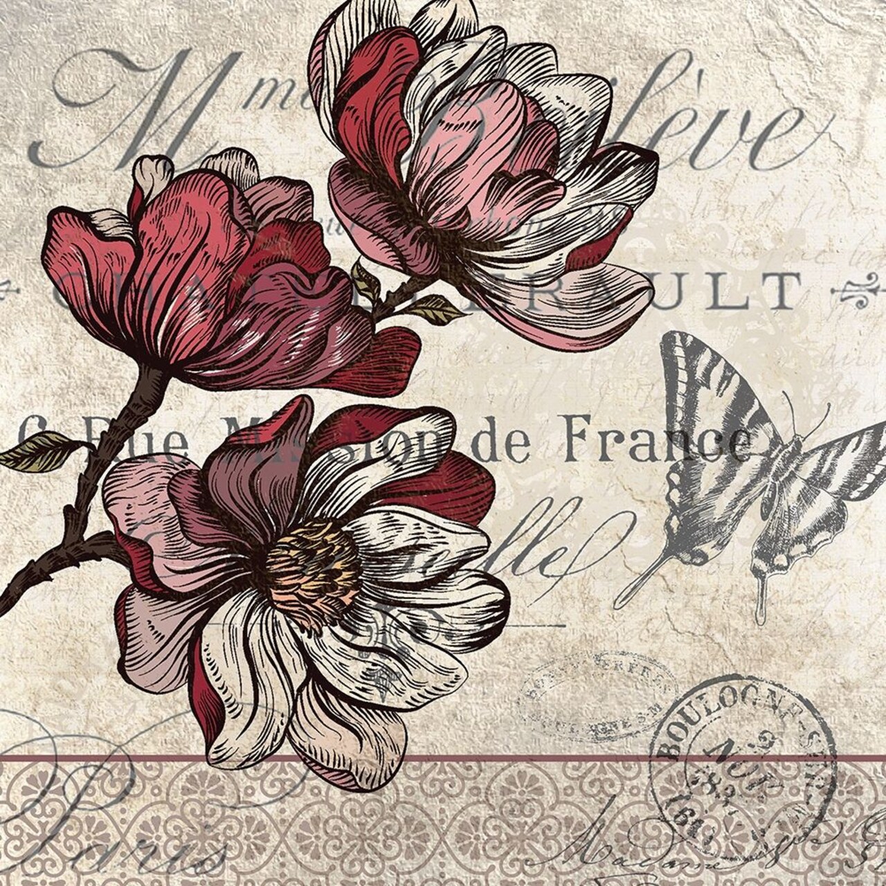 Magnolia Square 2 Poster Print by Allen Kimberly - Item # VARPDXKASQ595B